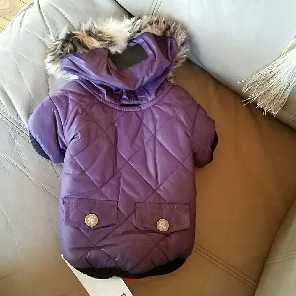 Nwt puffy dog jacket